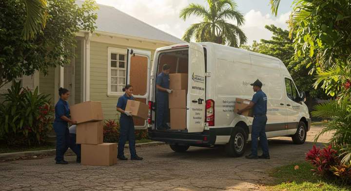 Transfert bureaux Martinique